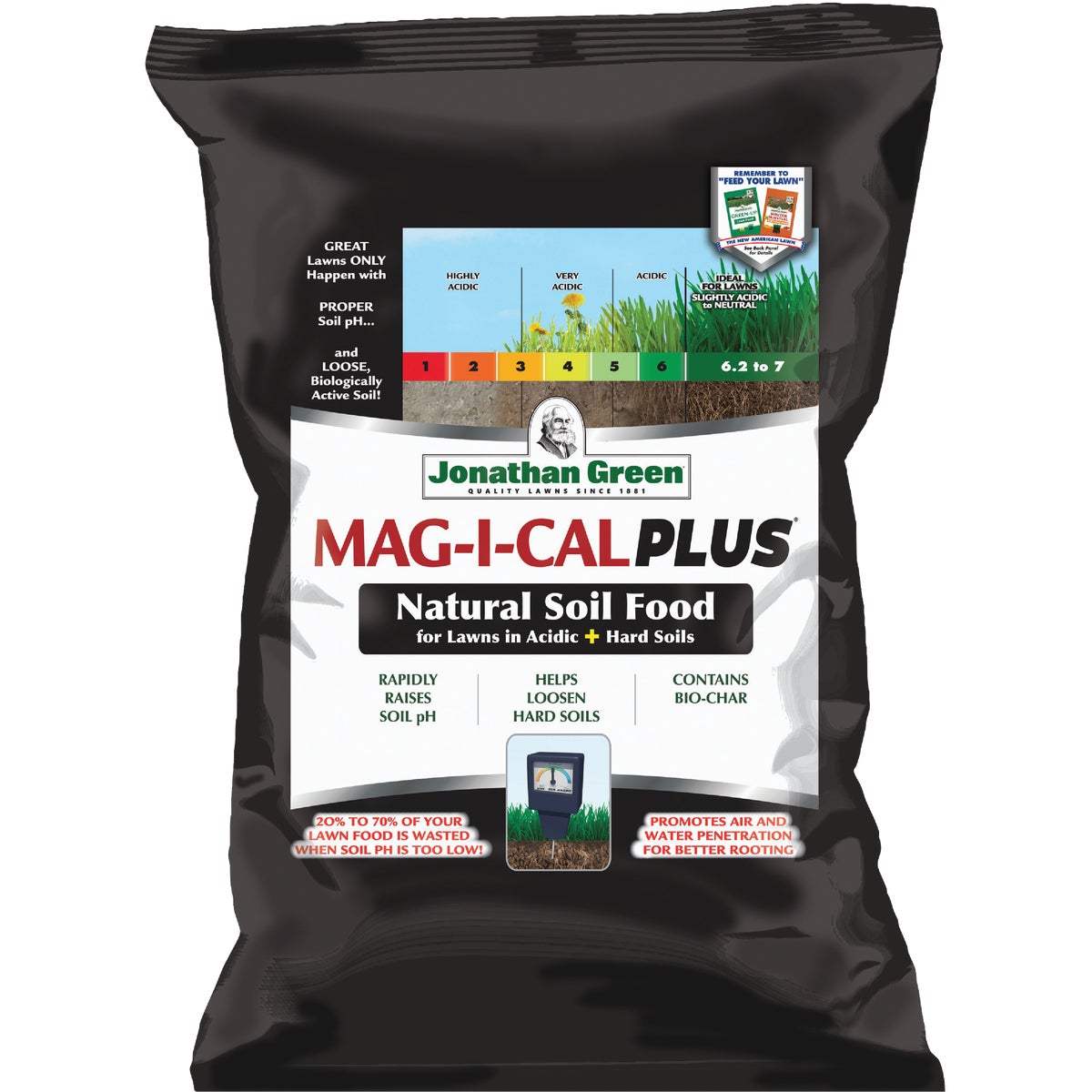 Jonathan Green MAG-I-CAL Plus 54 Lb. 15,000 Sq. Ft. 28% Calcium Lawn Fertilizer For Acidic Soil