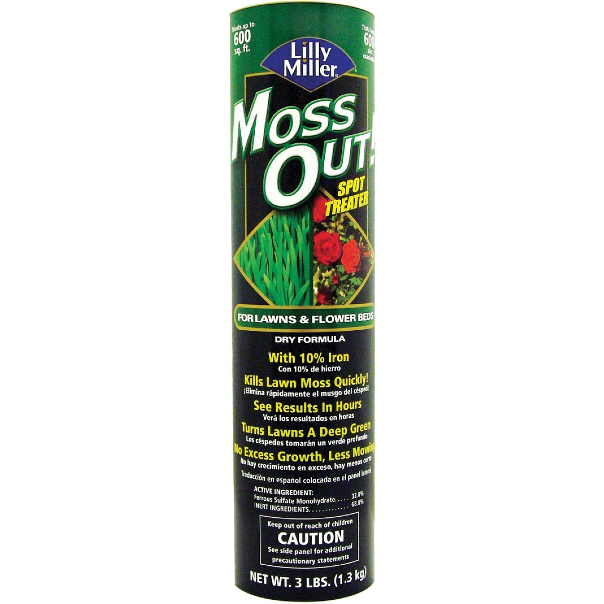 Lilly Miller MOSS OUT! 3 Lb. Ready To Use Granules Moss & Algae Killer
