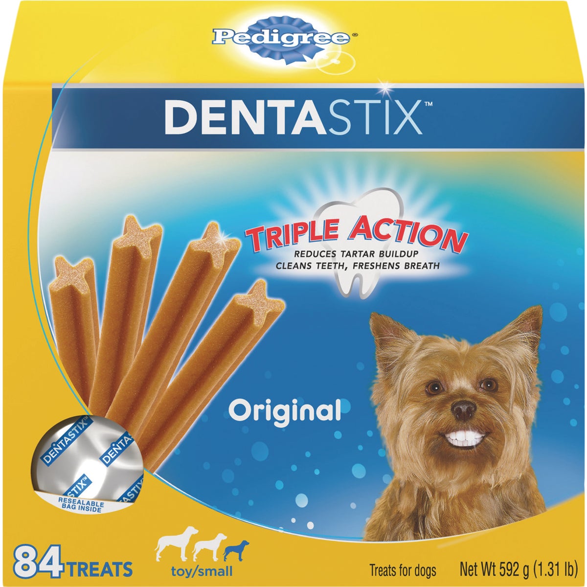 Pedigree Dentastix Toy Dog Original Flavor Dental Dog Treat (84-Pack)