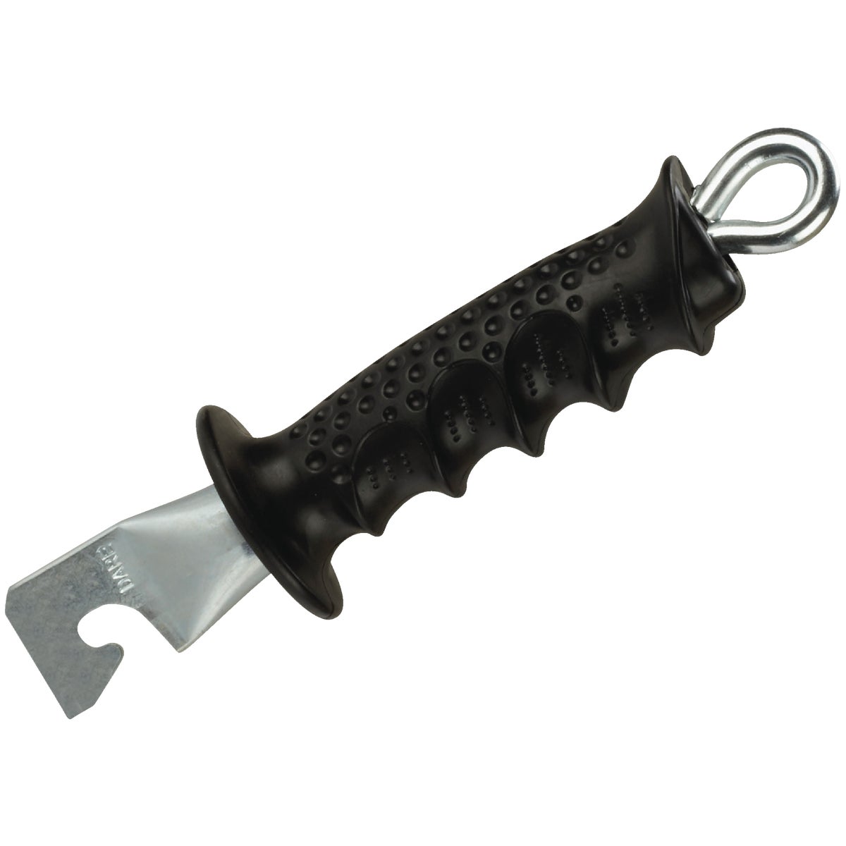 Dare Old Ironsides 4-1/2 In. Spring Black Rubber Electric Fence Gate Handle