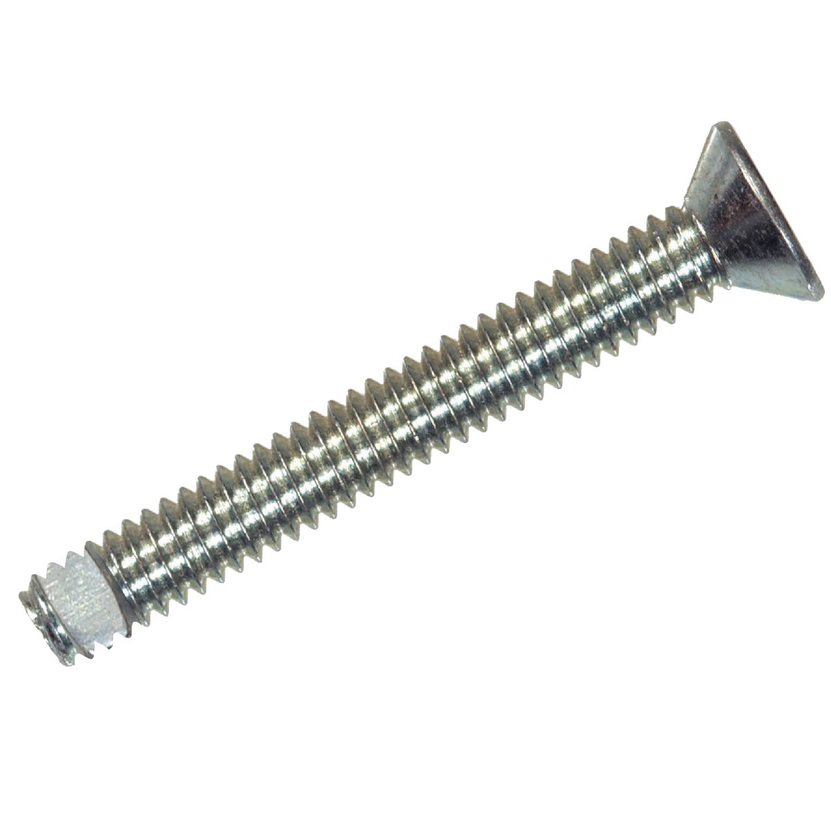 Hillman 1/4 In. 20 tpi 3/4 In. Flat Head Machine Screw with Nut (6 Ct.)