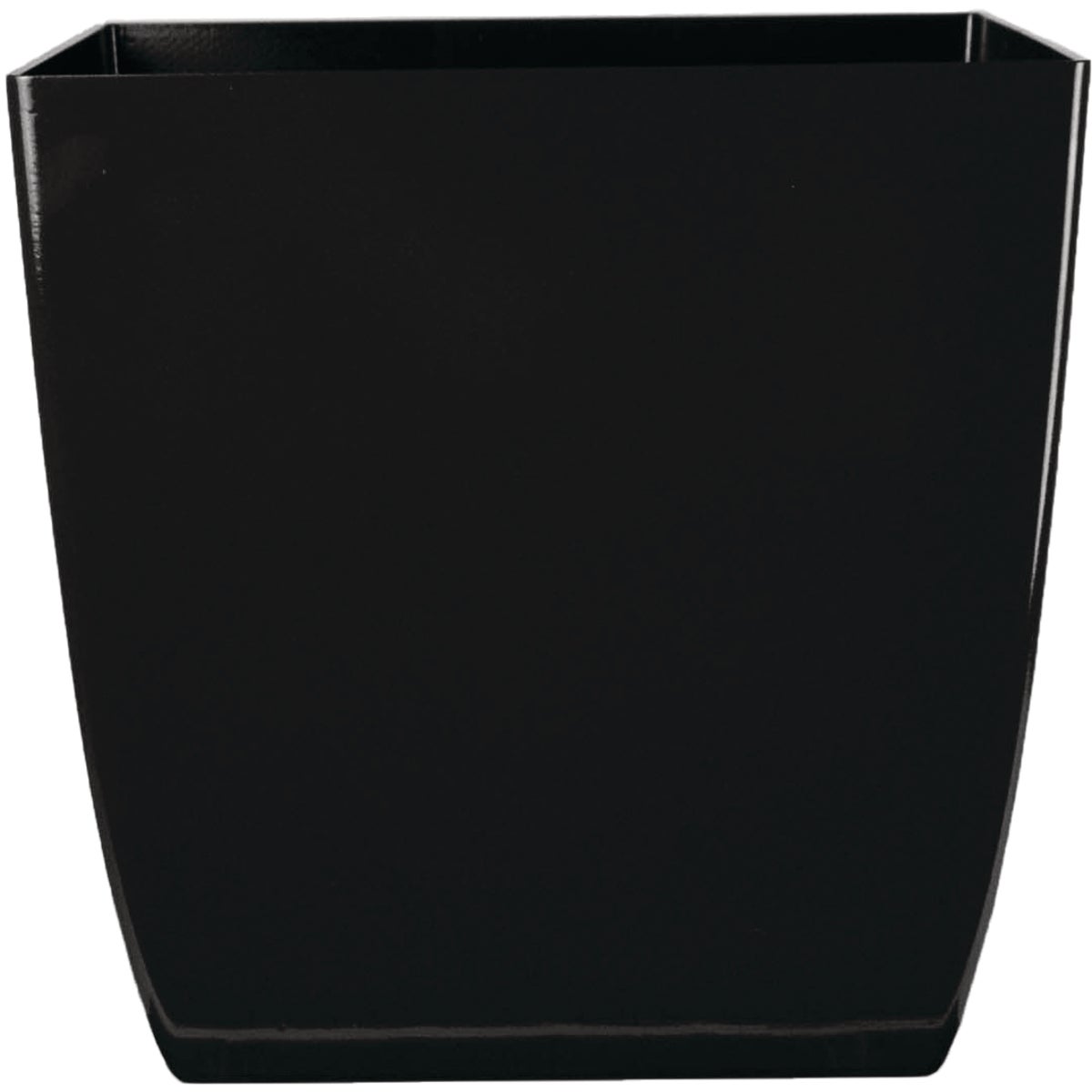 Myers Aria 6 In. Glossy Black Onyx Square Planter