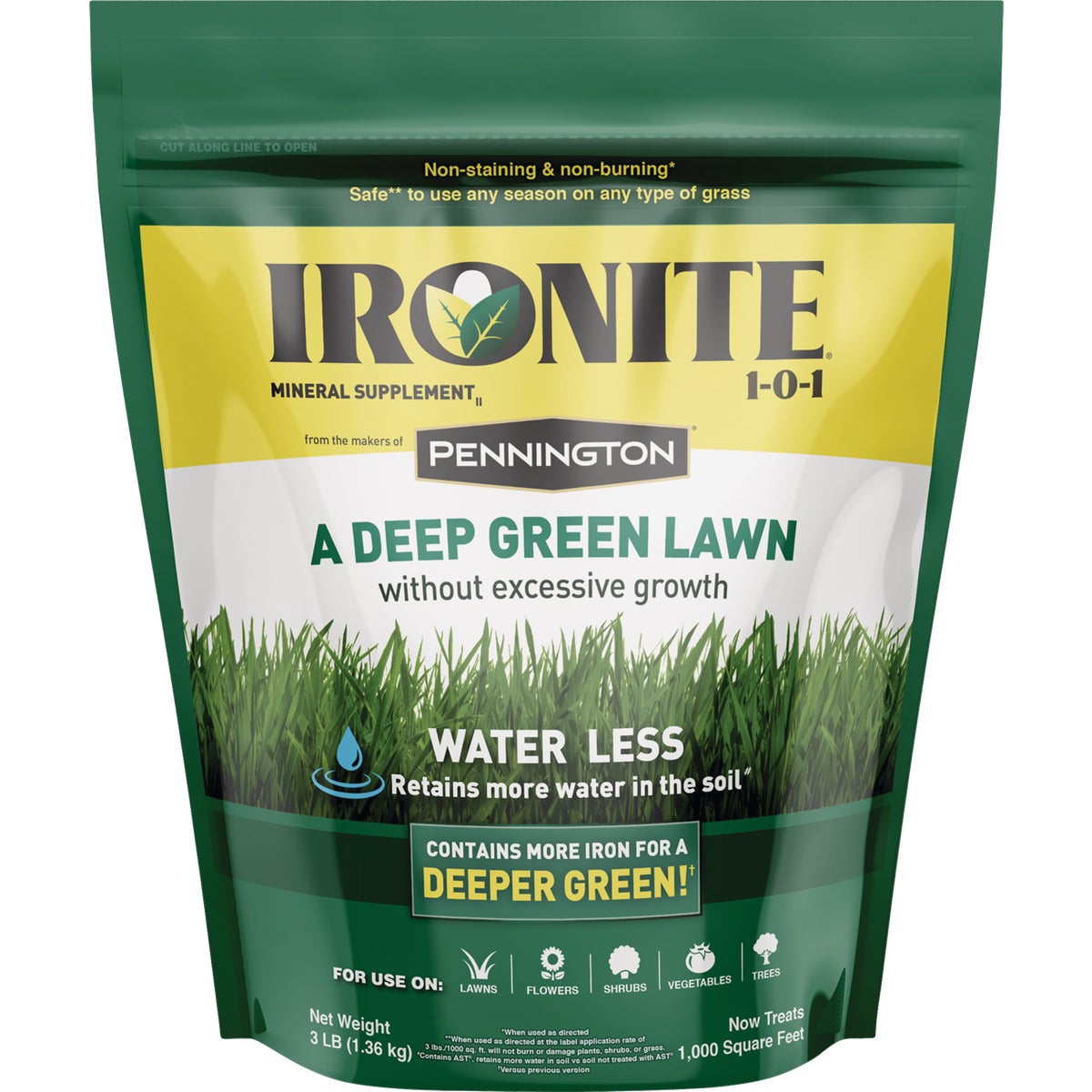 Ironite 3 Lb. 1000 Sq. Ft. Coverage Soluble Iron