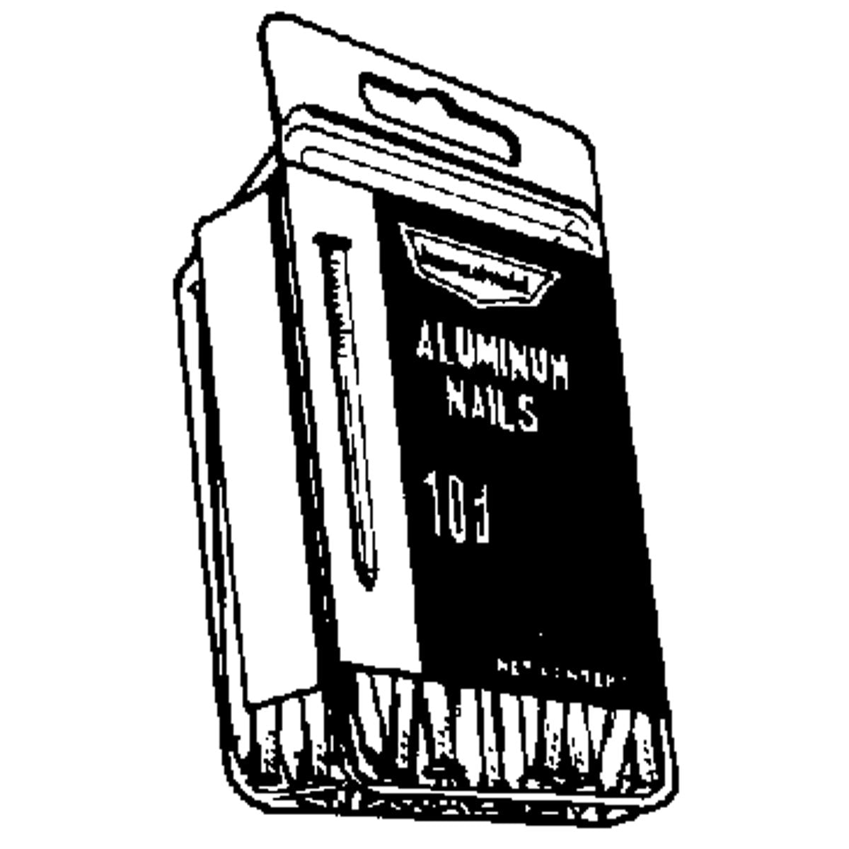 Nichols Wire 1-3/4 In. x 0.120 In. Aluminum Cedar Fence Specialty Nails