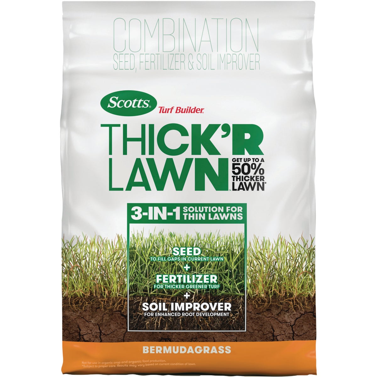Scotts Turf Builder Thick'R Lawn 40 Lb. Bermuda Grass Patch & Repair
