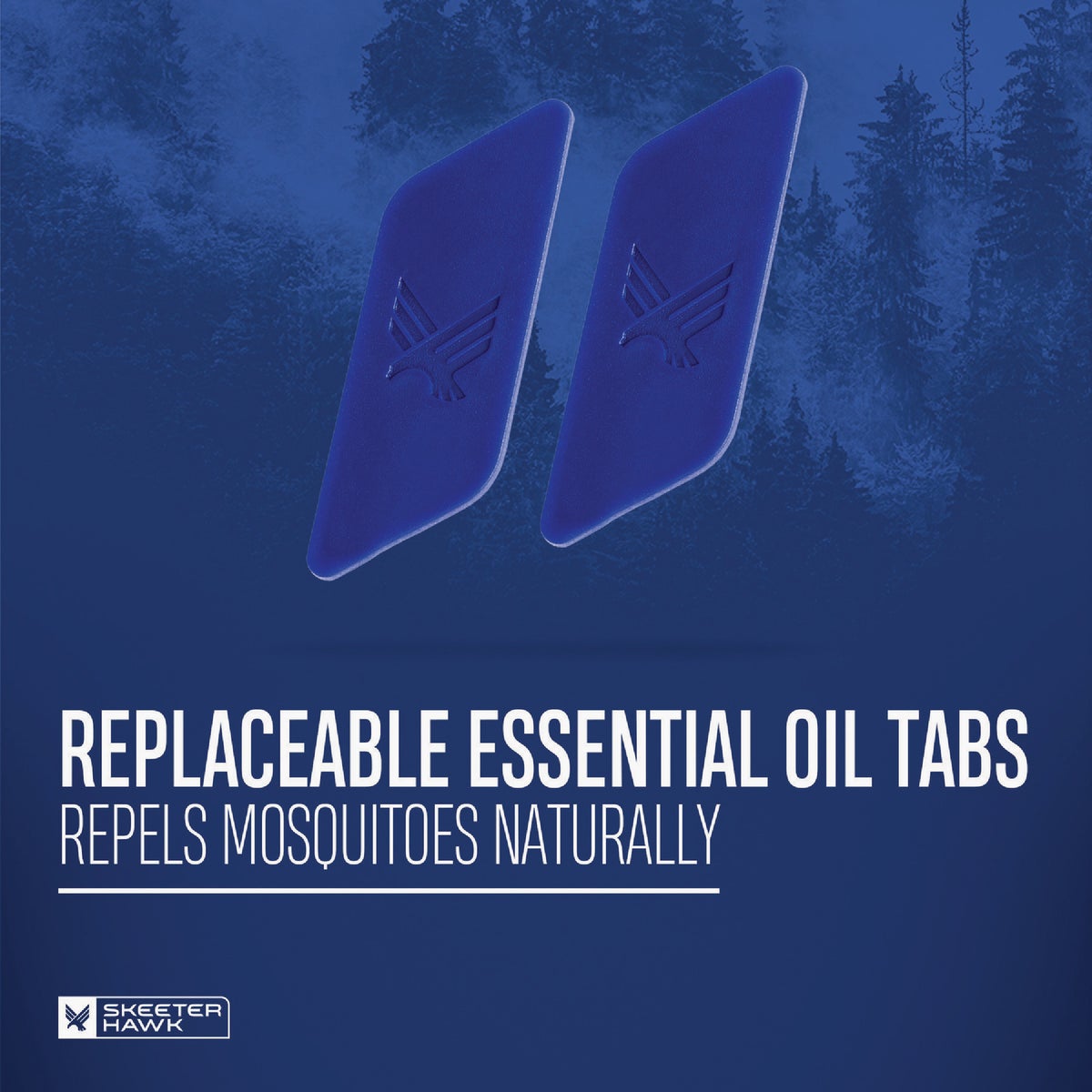 Skeeter Hawk 30-Day Mosquito Tab Repellent Replacement (2-Pack)