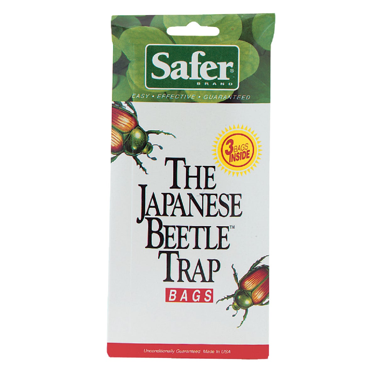 Safer Plastic Japanese Beetle Trap Replacement Bag (3-Pack)