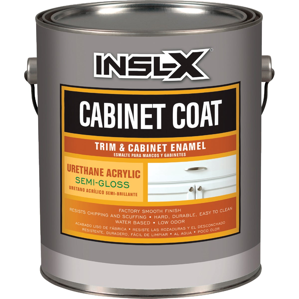 Insl-X 1 Gal. White Semi-Gloss Cabinet Coating