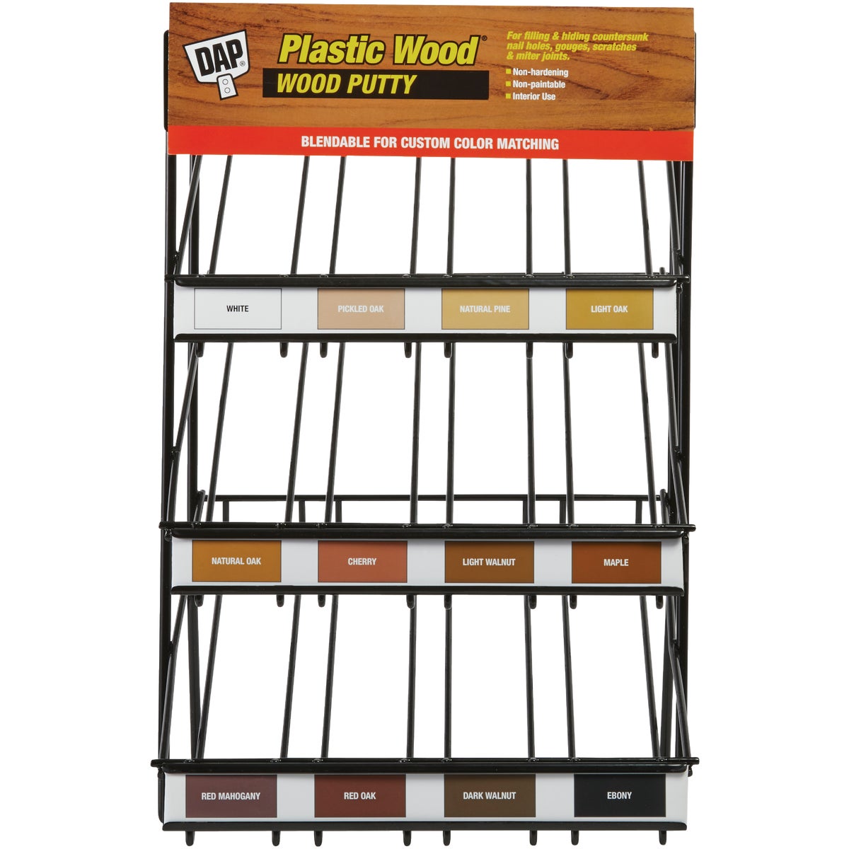 Dap Wood Putty Display Rack