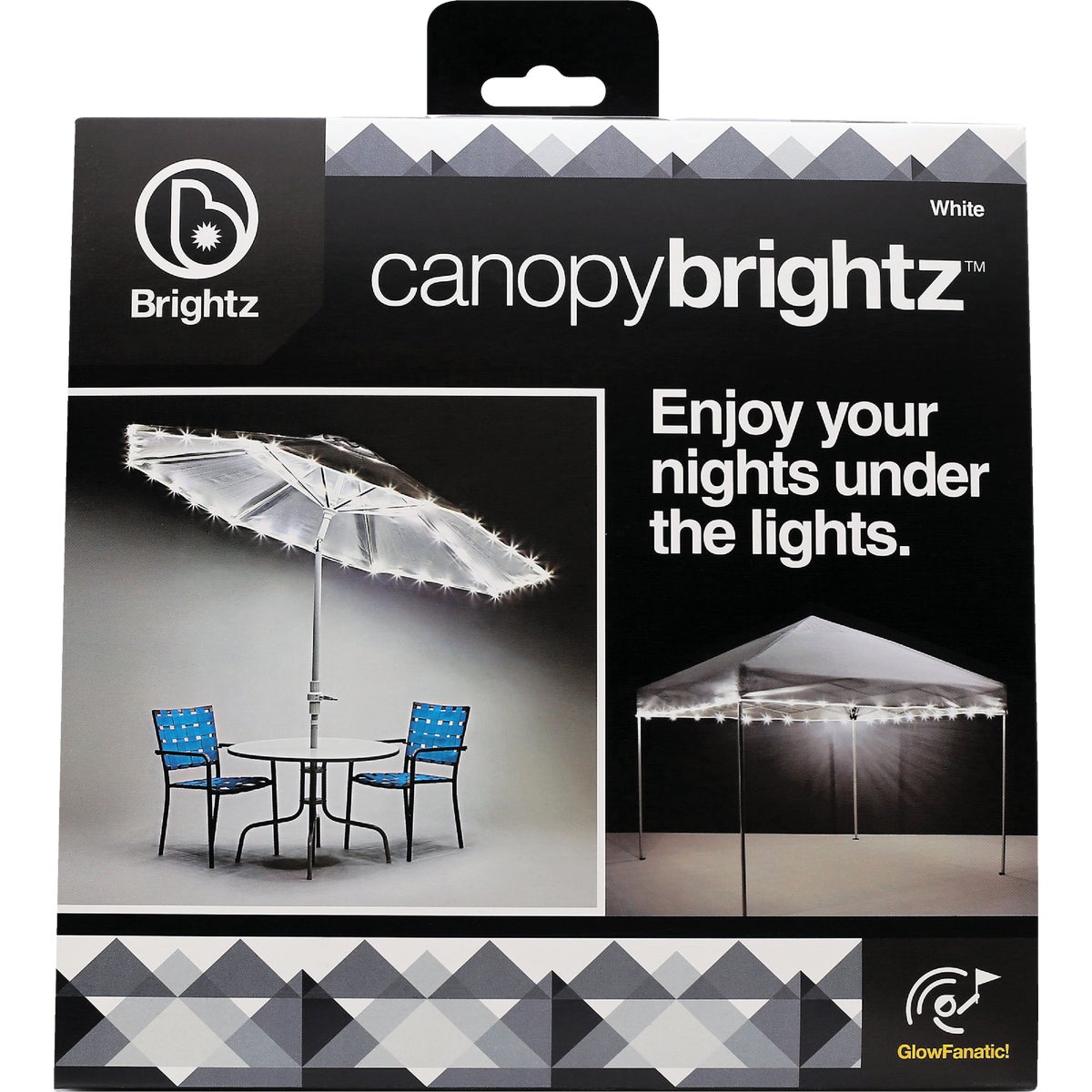 Canopy Brightz 40 Ft. White LED Battery Powered Rope Light