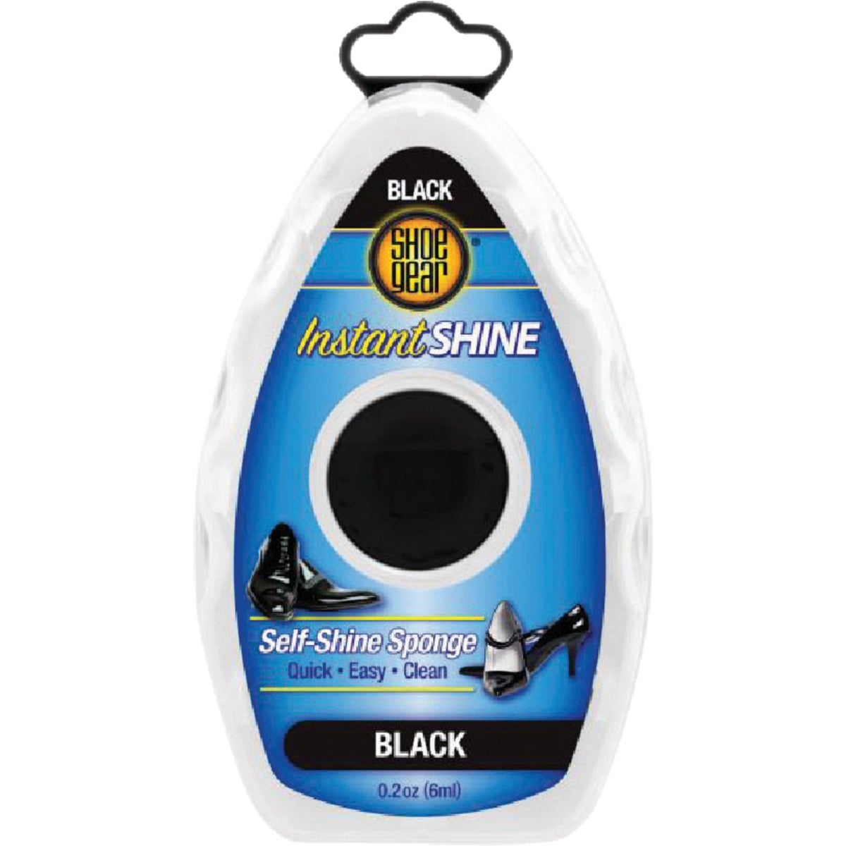 Shoe Gear Black Leather or Vinyl Shine Sponge