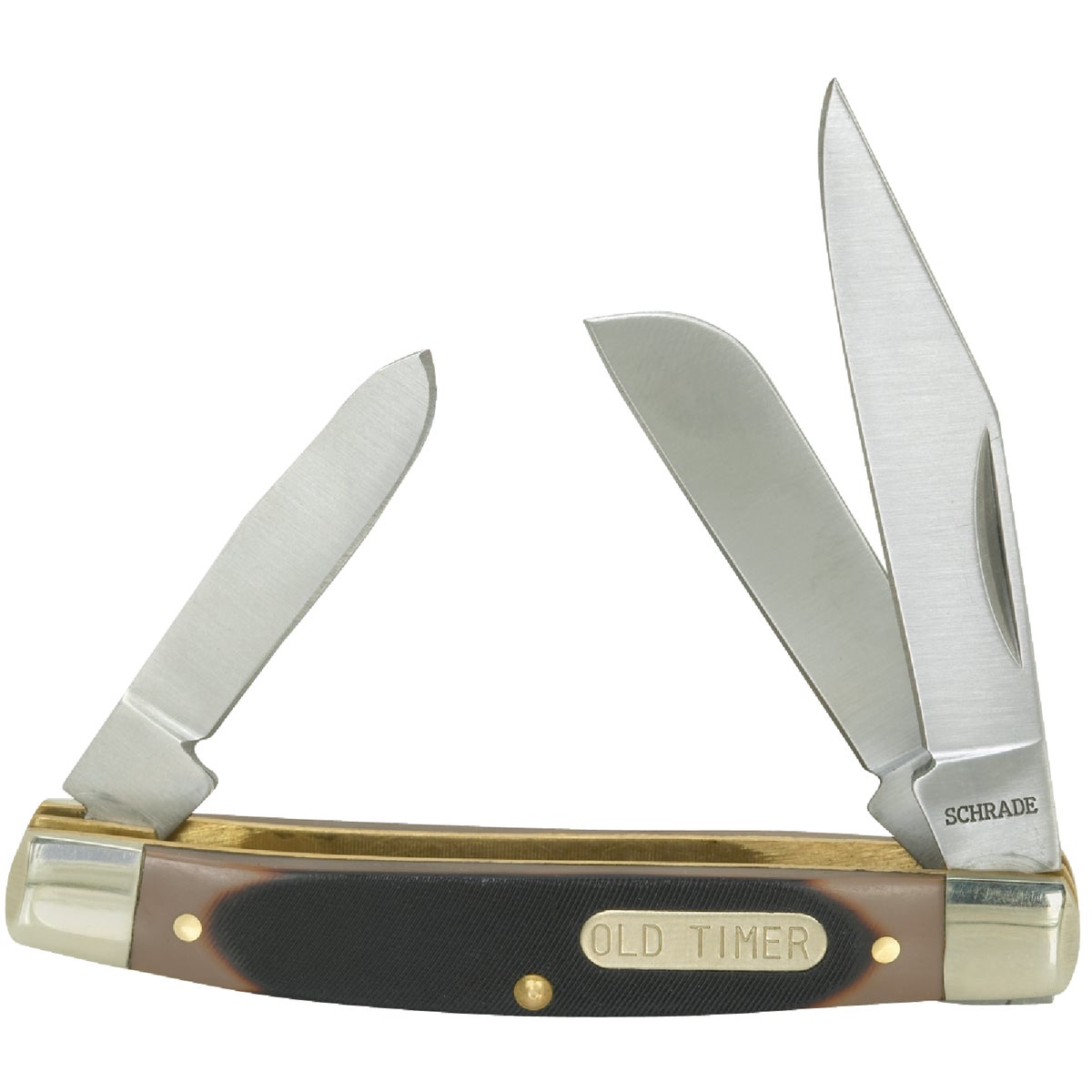 Schrade Middleman 3-Blade 3-5/16 In. Pocket Knife