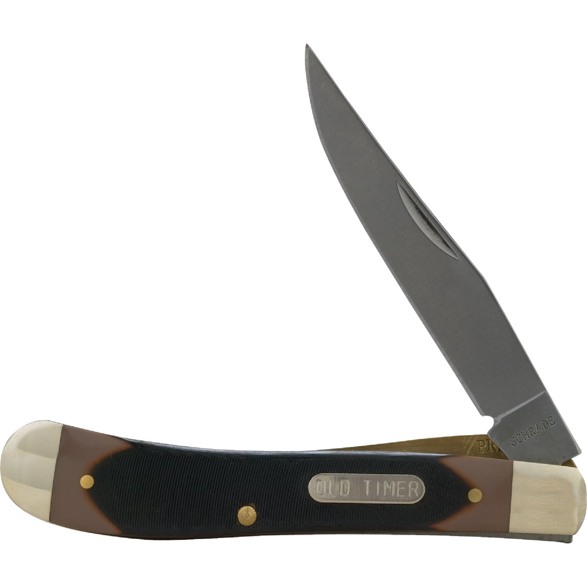 Schrade Old Timer Gunstock Trapper 3 In. Folding Knife