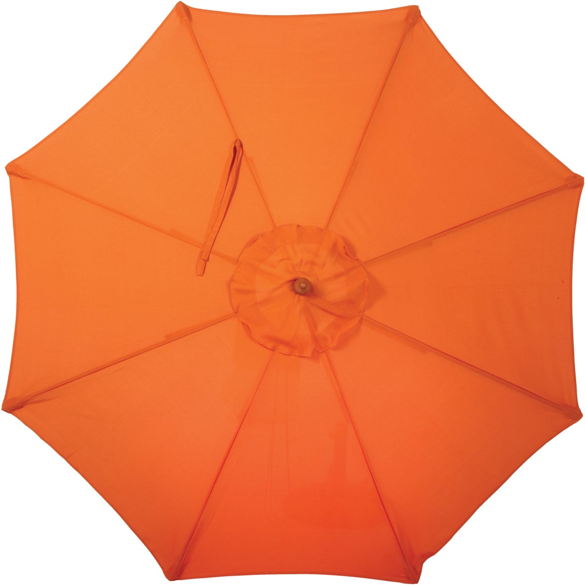 Outdoor Expressions 9 Ft. Pulley Spice Market Patio Umbrella with Brass Plated Hardware