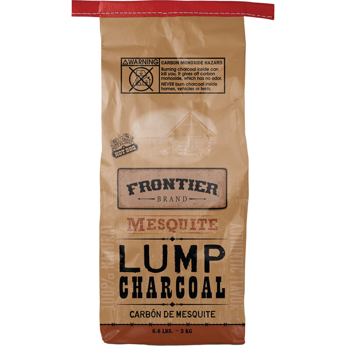 Frontier 6.6 Lb. Mesquite Lump Charcoal
