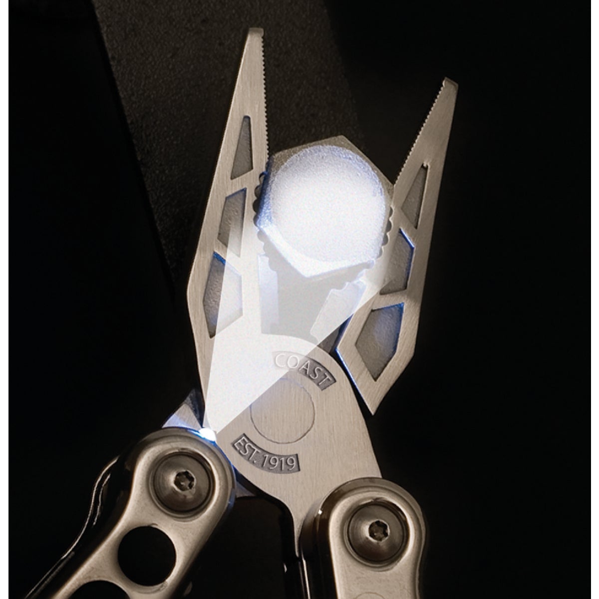 Coast LED140 Large 15-In-1 Stainless Steel & Black Multi-Tool