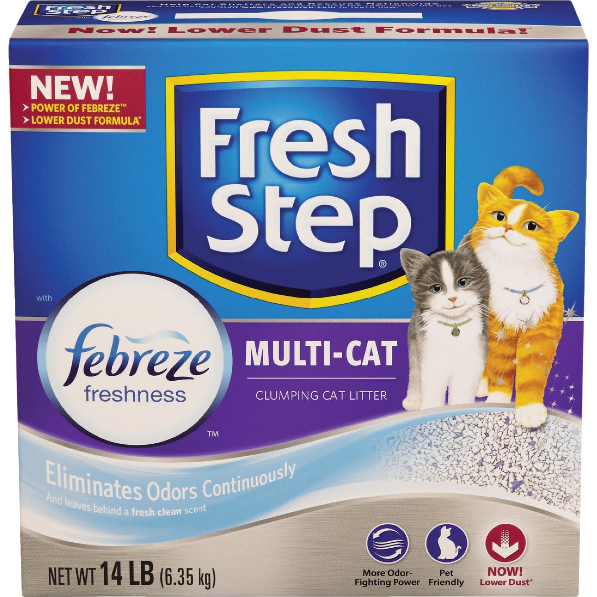 Fresh Step 14 Lb. Odor Control Cat Litter