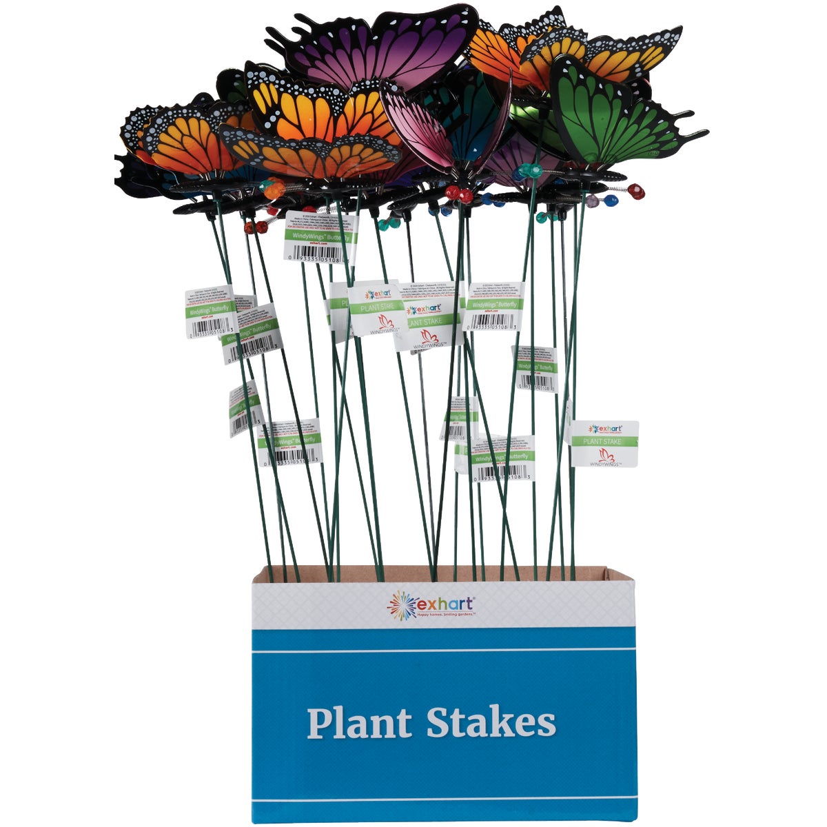 Exhart WindyWings 16 In. H. Plastic Butterfly Garden Stake