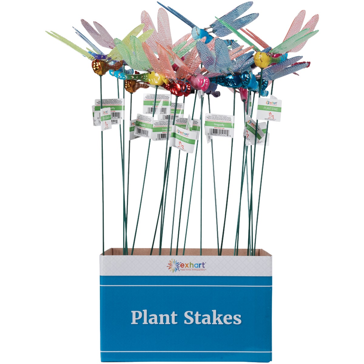 Exhart WindyWings 15.5 In. H. Plastic Dragonfly Garden Stake