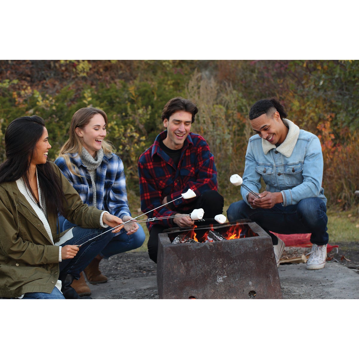 Coghlans 20 In. to 30 In. Extendable Chrome-Plated Metal Hot Dog Roasting Fork