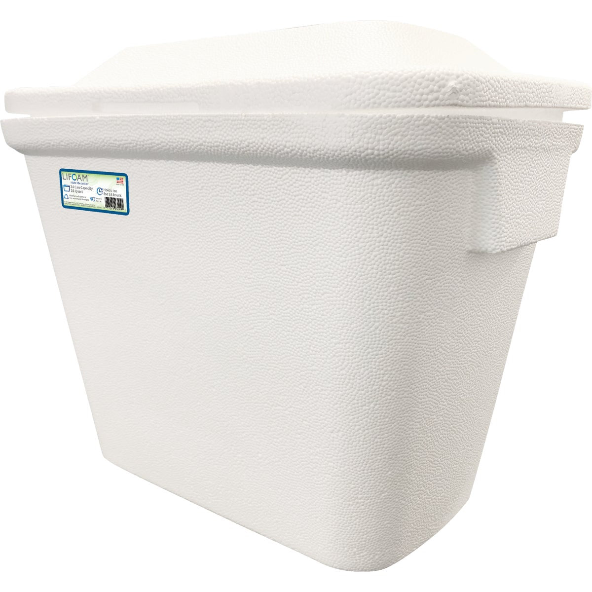 Lifoam 28 Qt. Cooler, White