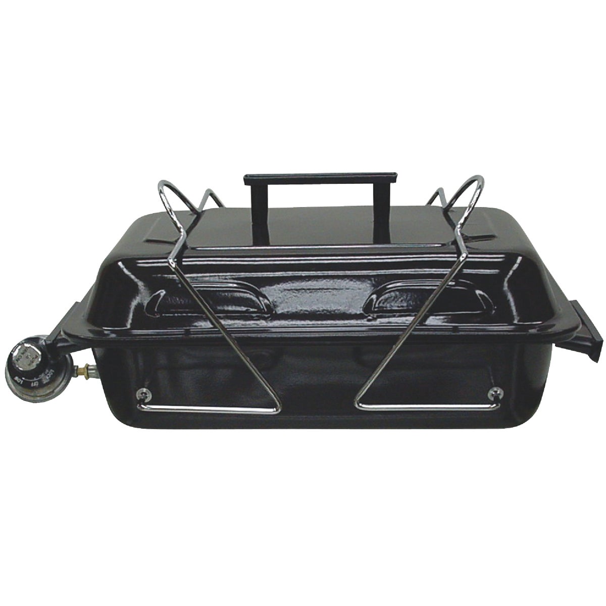 MarshAllan Black 182 Sq. In. Propane Gas Portable Grill