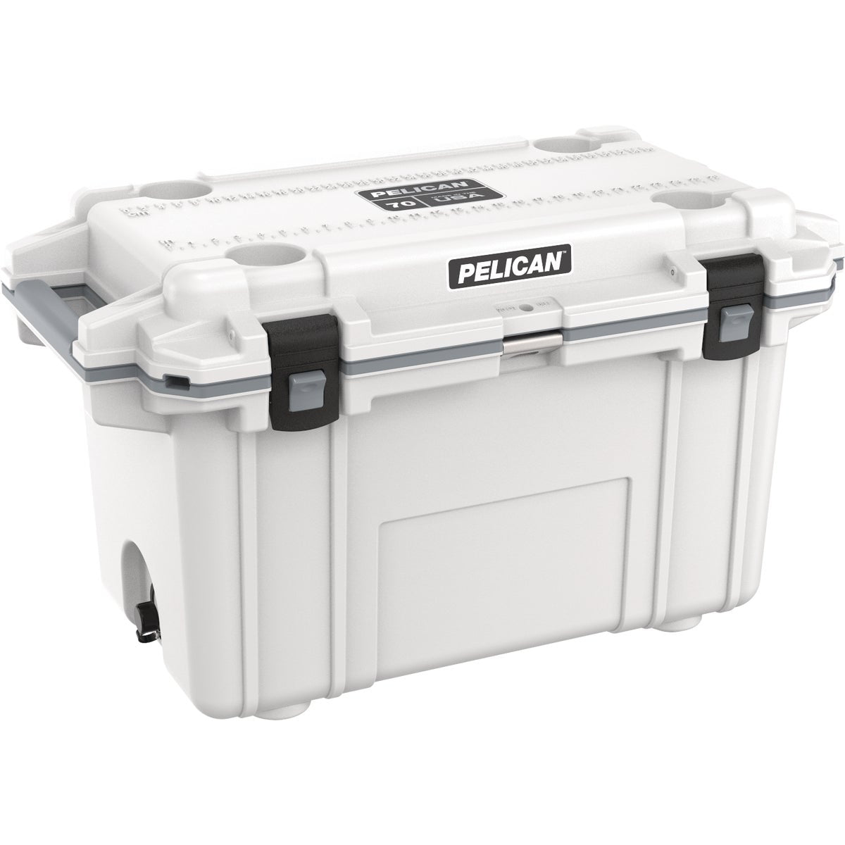 Pelican Elite 70-Qt. Cooler, White & Gray