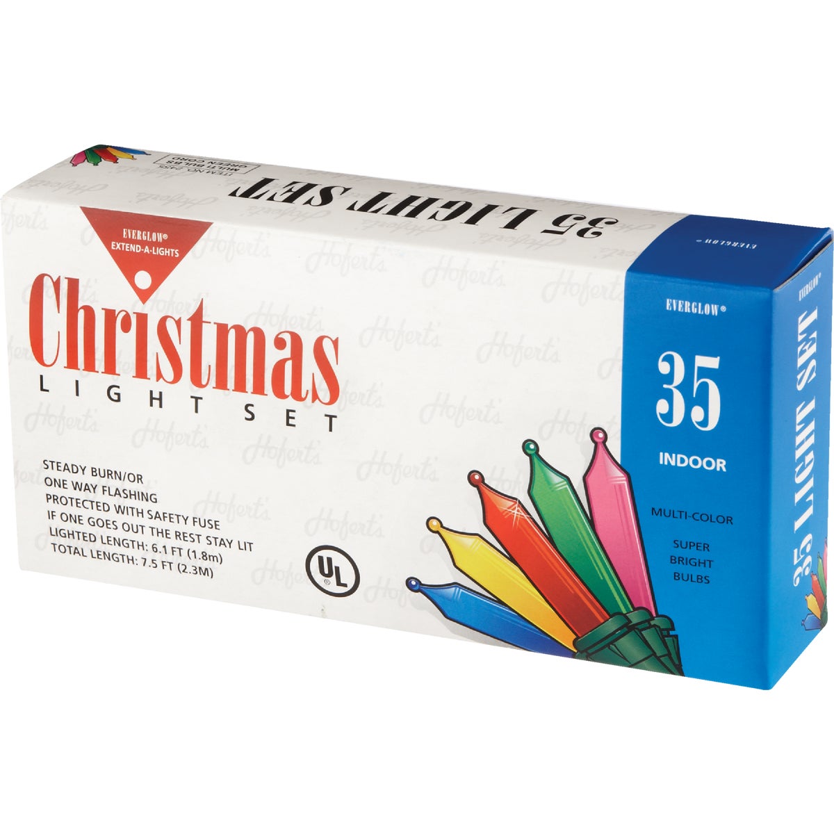 J Hofert Multi 35-Bulb Indoor Mini Incandescent Light Set