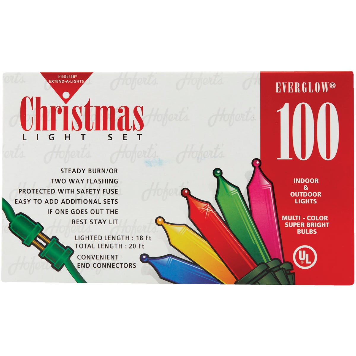 J Hofert Multi 100-Bulb Mini Incandescent Light Set