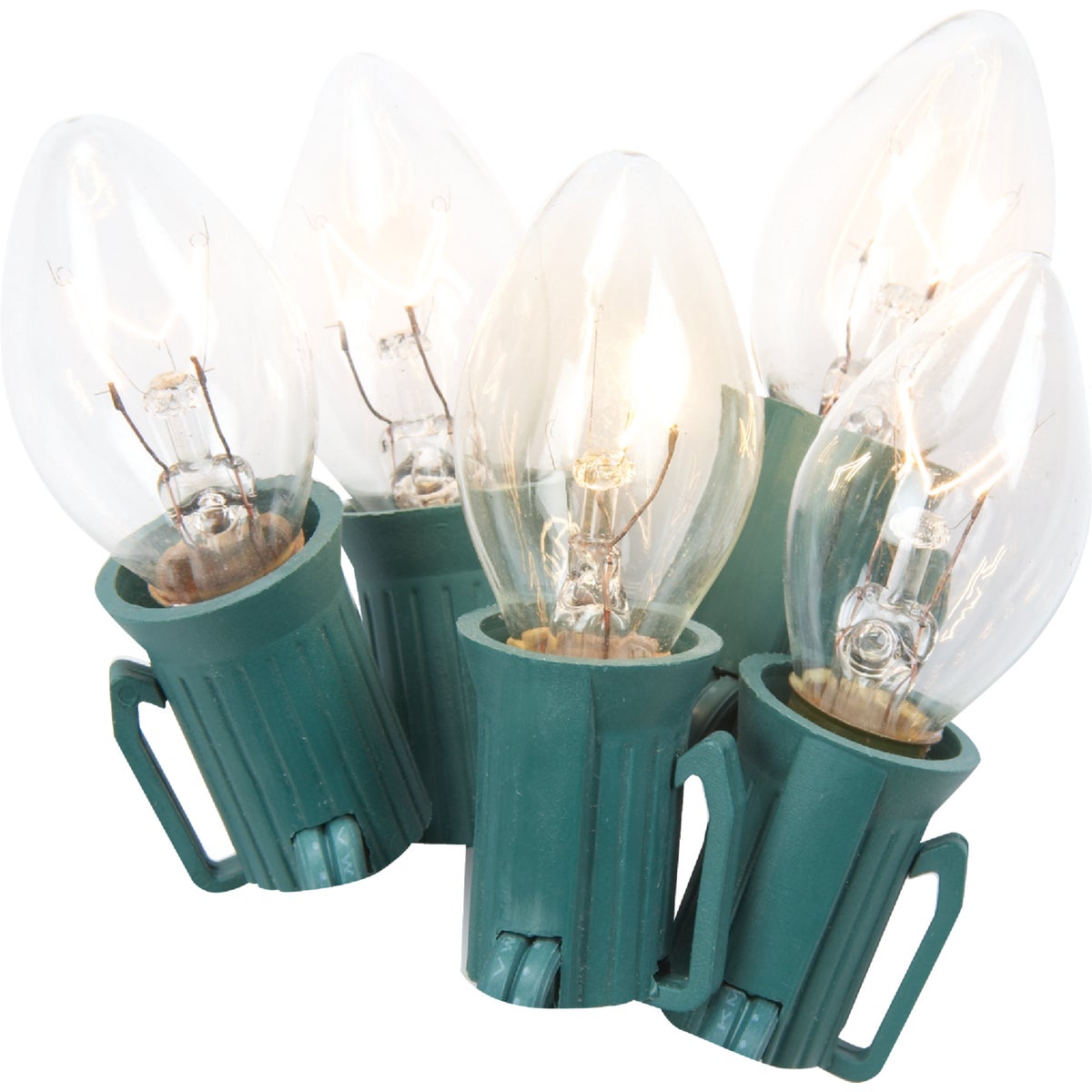 J Hofert Clear 25-Bulb C7 Incandescent Light Set