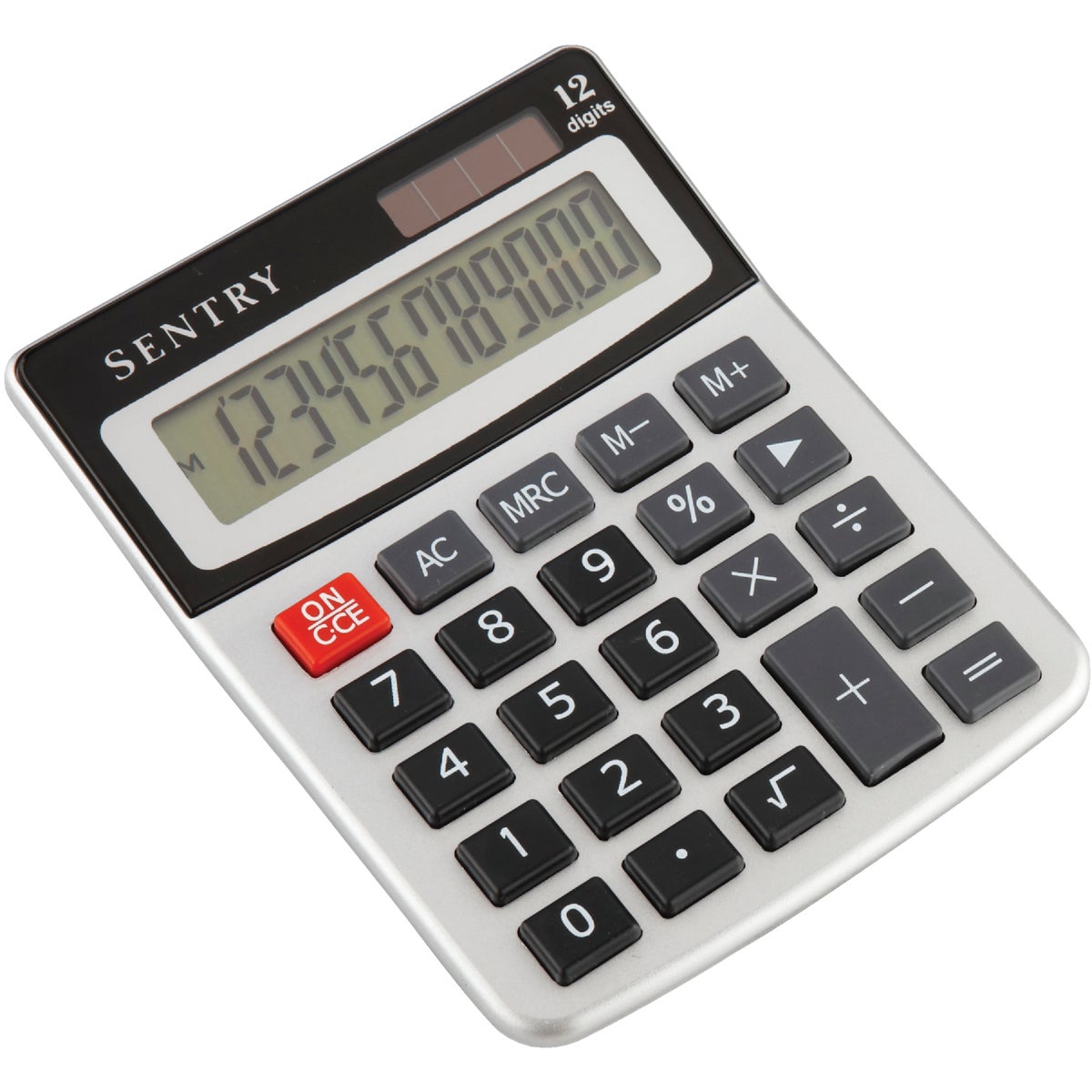 Sentry Jumbo Key Auto-Off 10-Digit Mini Desk Calculator