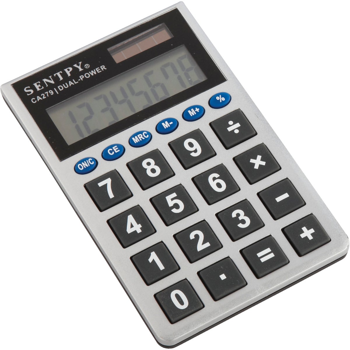 Sentry Jumbo Key Auto-Off 8-Digit Pocket Calculator