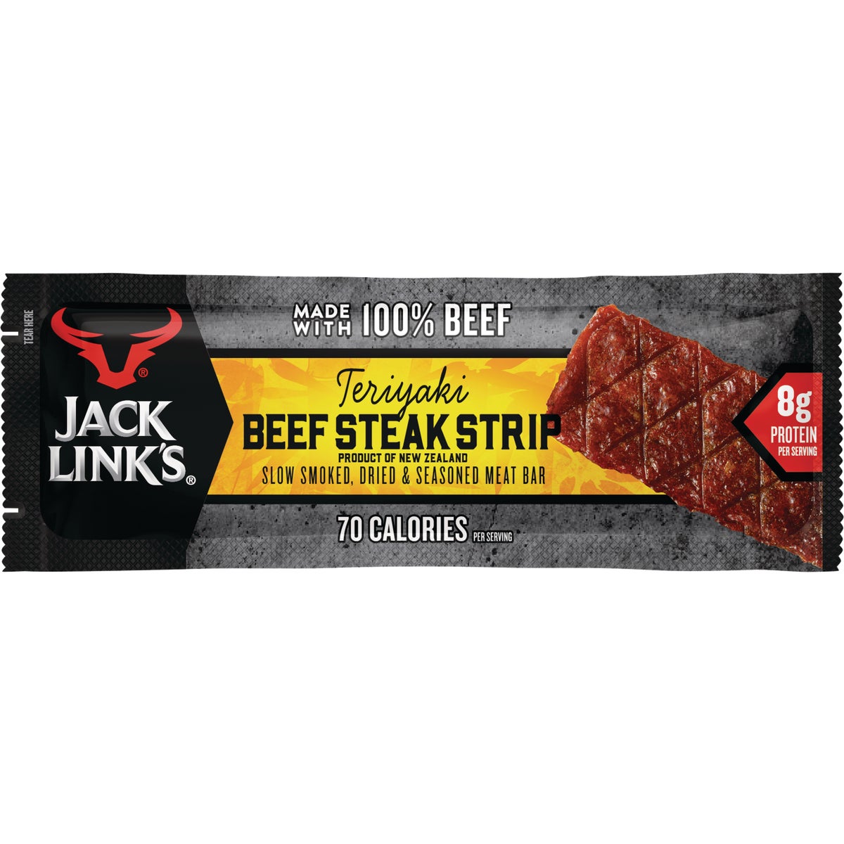 Jack Link's 0.9 Oz. Teriyaki Flavor Beef Steak Strip