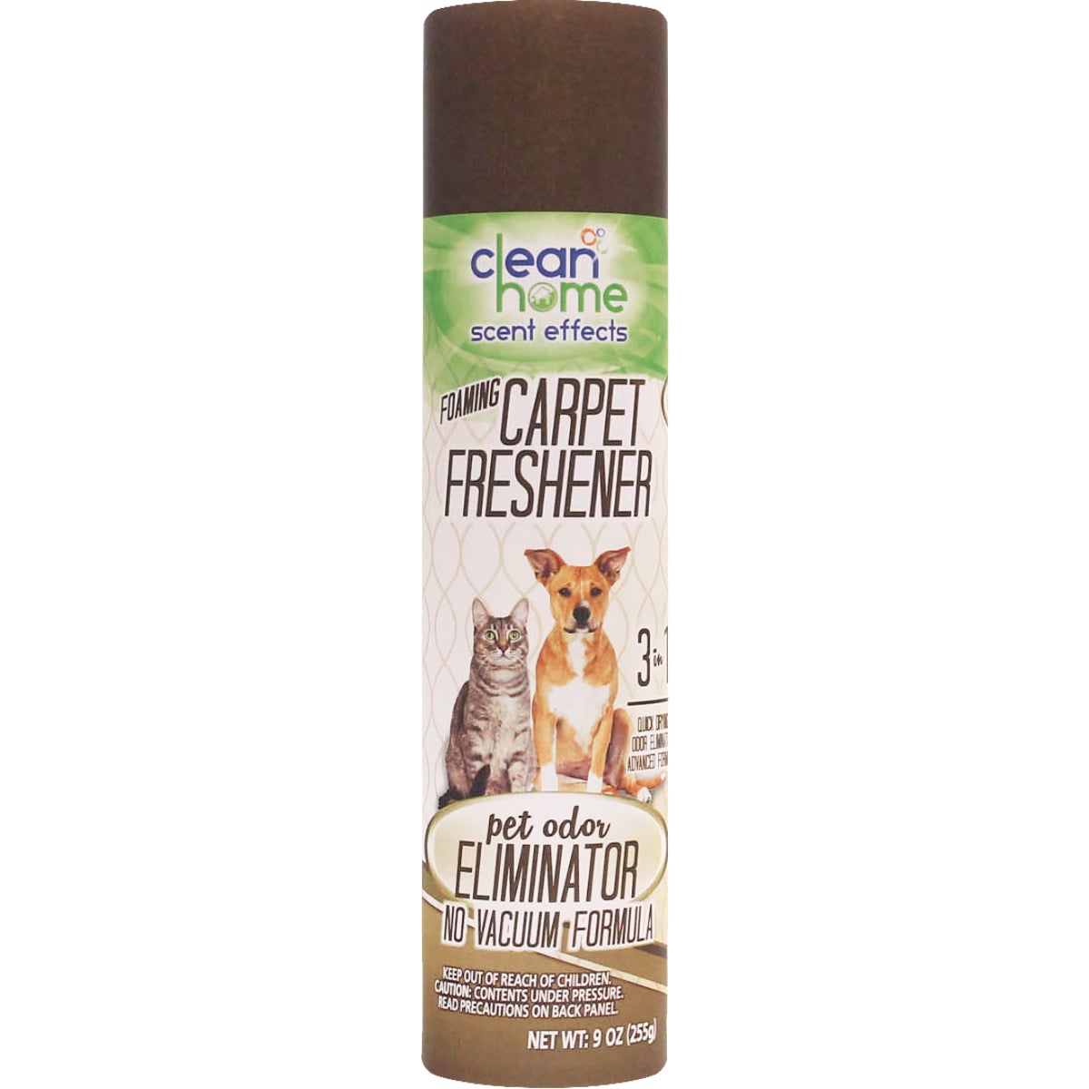 Clean Home Scent Effects Foaming Carpet Freshener Pet Odor Eliminator