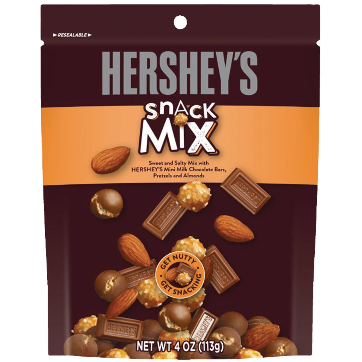 Hershey's Chocolate, Almonds & Pretzels 4 Oz. Snack Mix