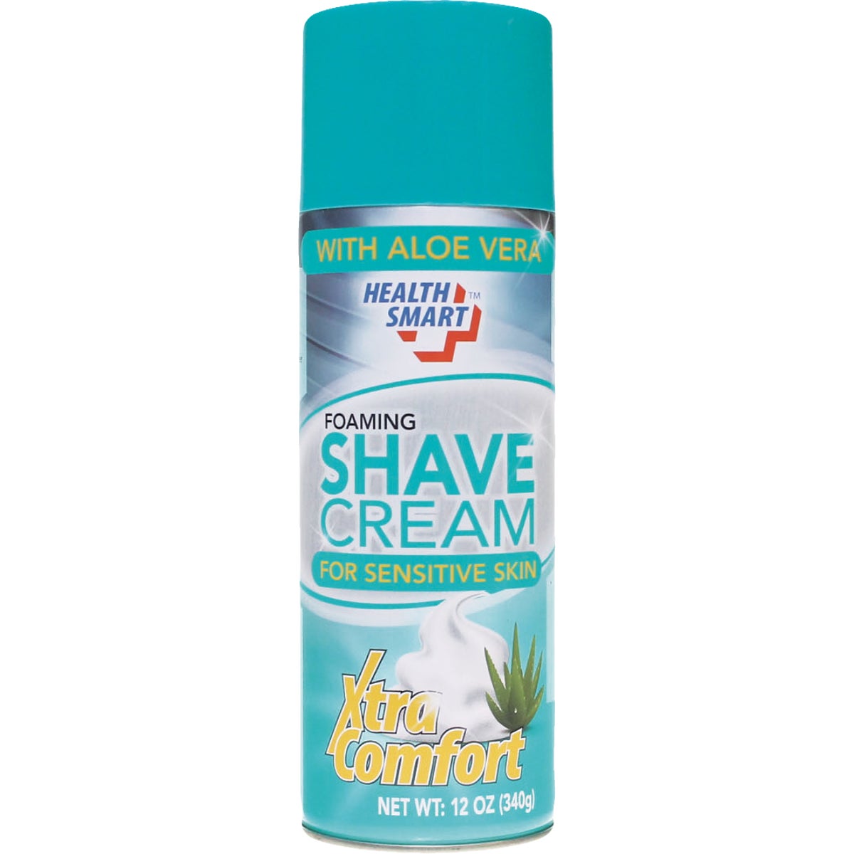 Health Smart 12 Oz. Mens Foaming Shave Cream with Aloe Vera