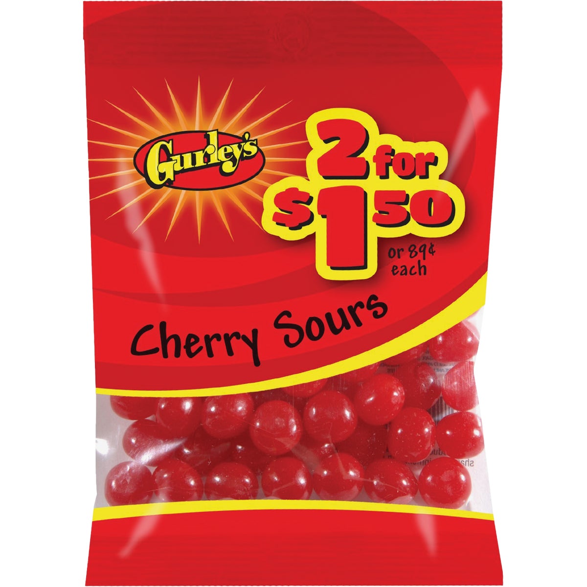 Gurley's 3 Oz. Cherry Sours