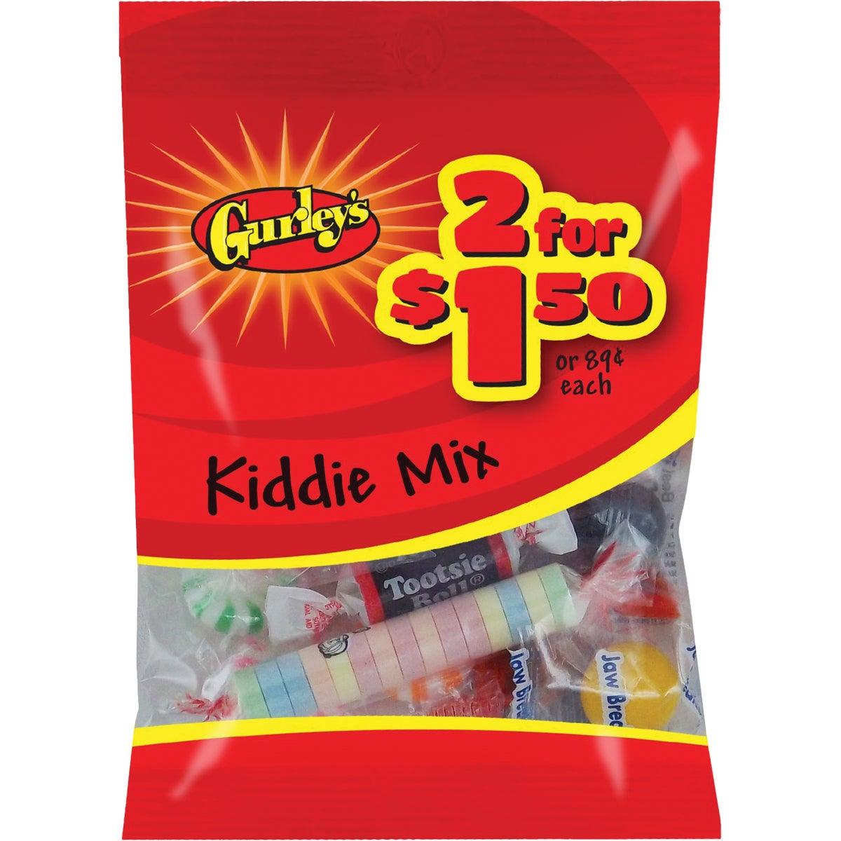 Gurley's 2.5 Oz. Kiddie Mix Candy