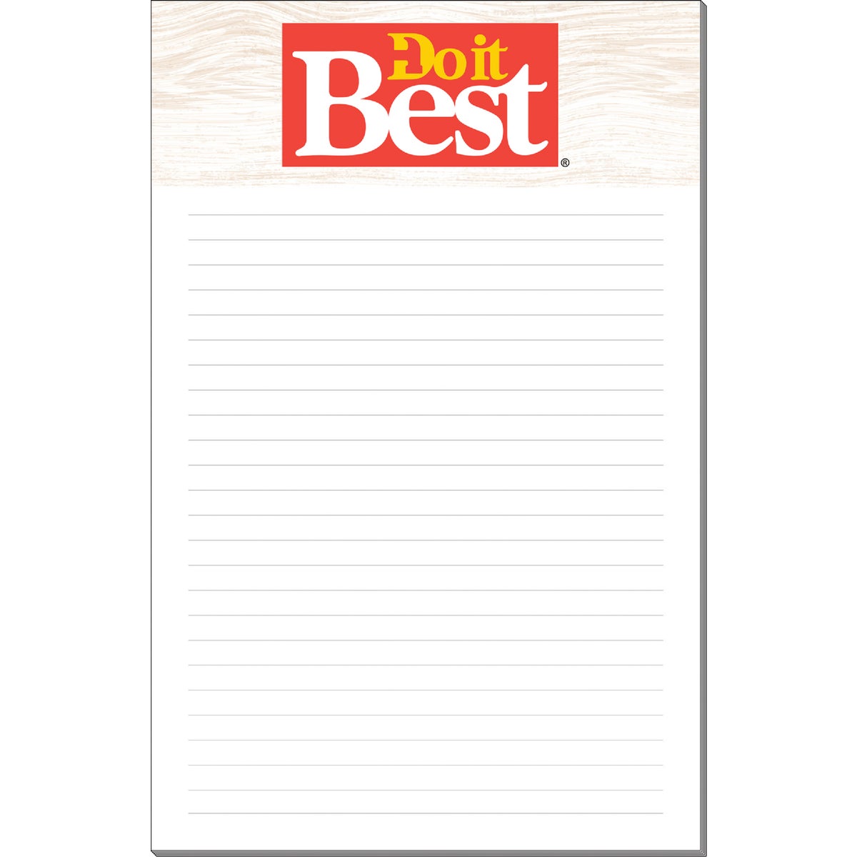 Do it Best 5 In. x 8 In. Lined 50-Sheet Note Pad (6-Pack)