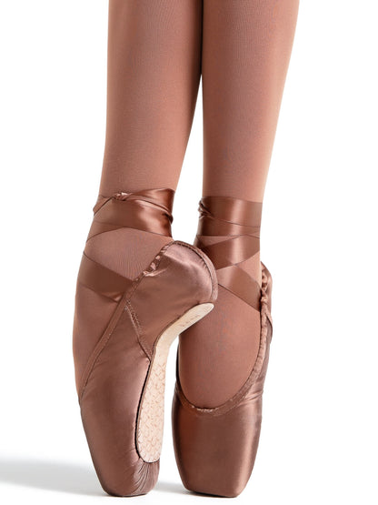Capezio Ava Pointe Shoe Skintone 60 1142W 1143W