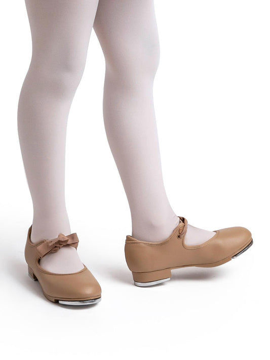 Capezio Shuffle Tap Shoe Child Caramel 356C