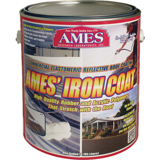 Ames Iron Coat 1 Gal. Acrylic Elastomeric Roof Coating