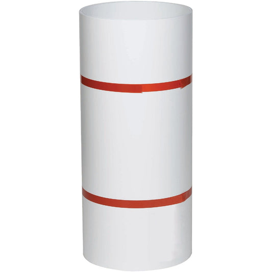 Klauer 24 In. x 50 Ft. White Painted Aluminum Trim Coil