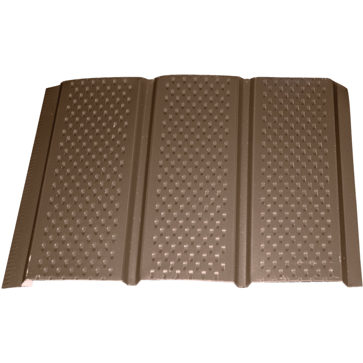 Klauer 12 In. Brown Fully Vented Aluminum Soffit