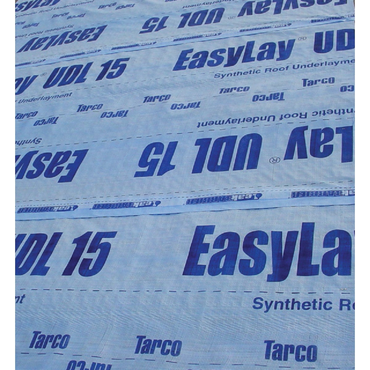 LeakBarrier EasyLay 48 In. x 250 Ft. Blue UDL 15 Synthetic Roof Underlayment