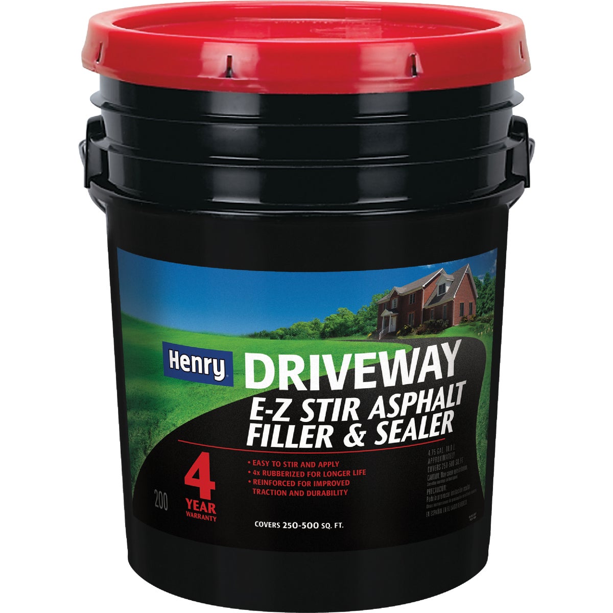 Henry 4.75 Gal. Blacktop Driveway Filler and Sealer, 4 Year