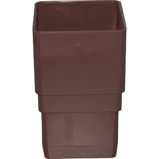 Raingo Brown Vinyl Downspout Coupler