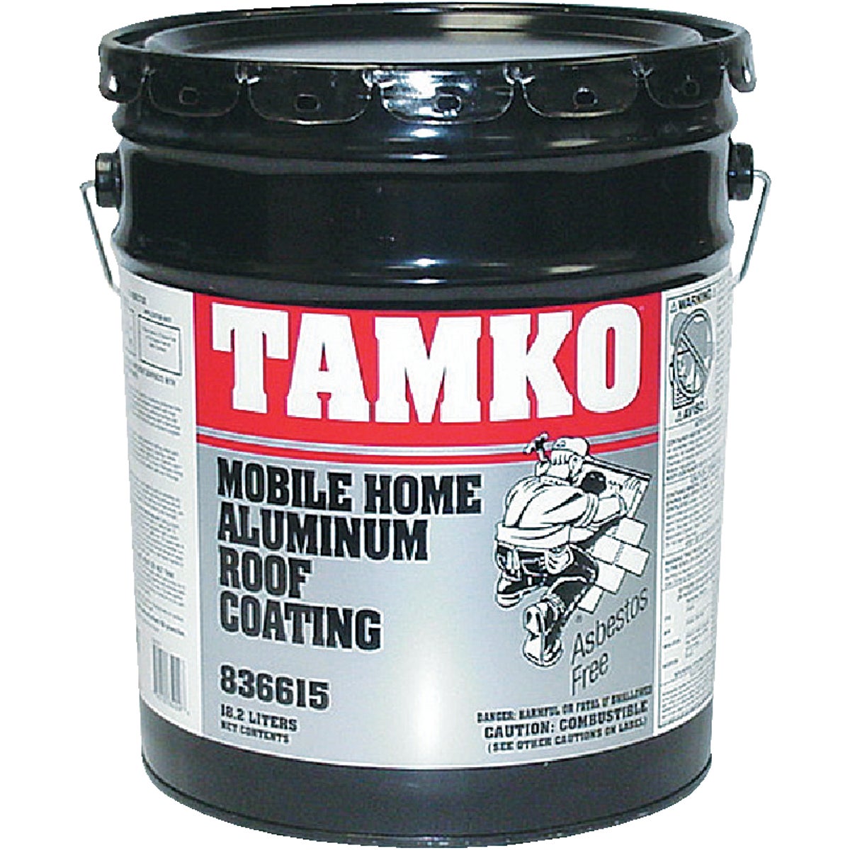 Tamko 5 Gal. Fibered Aluminum Mobile Home Roof Coating