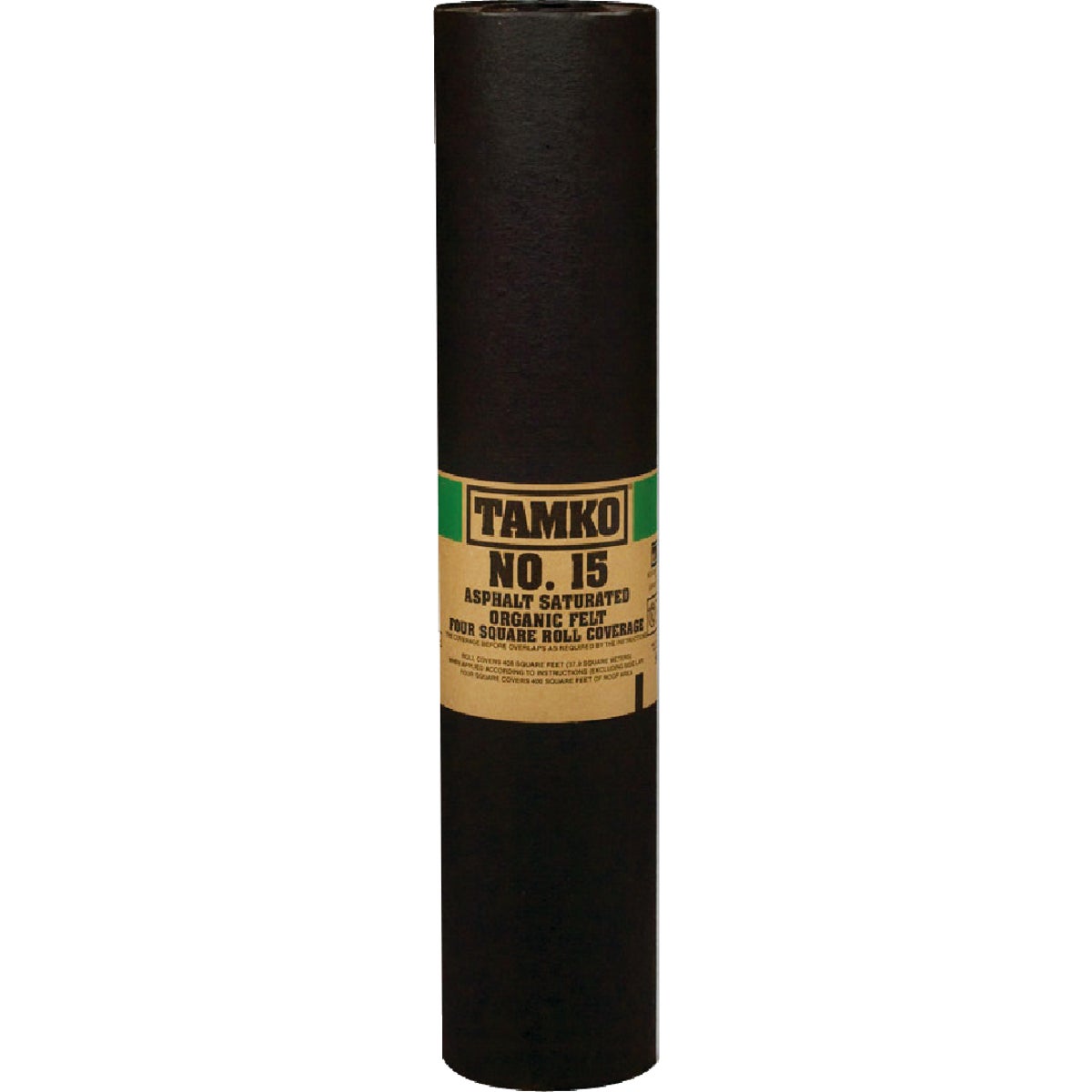 TAMKO 36 In. x 144 Ft. 15 lb Organic Mat, Asphalt Roof Felt