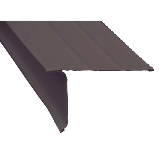 Amerimax F5M Galvanized Steel Drip Edge Flashing, Brown